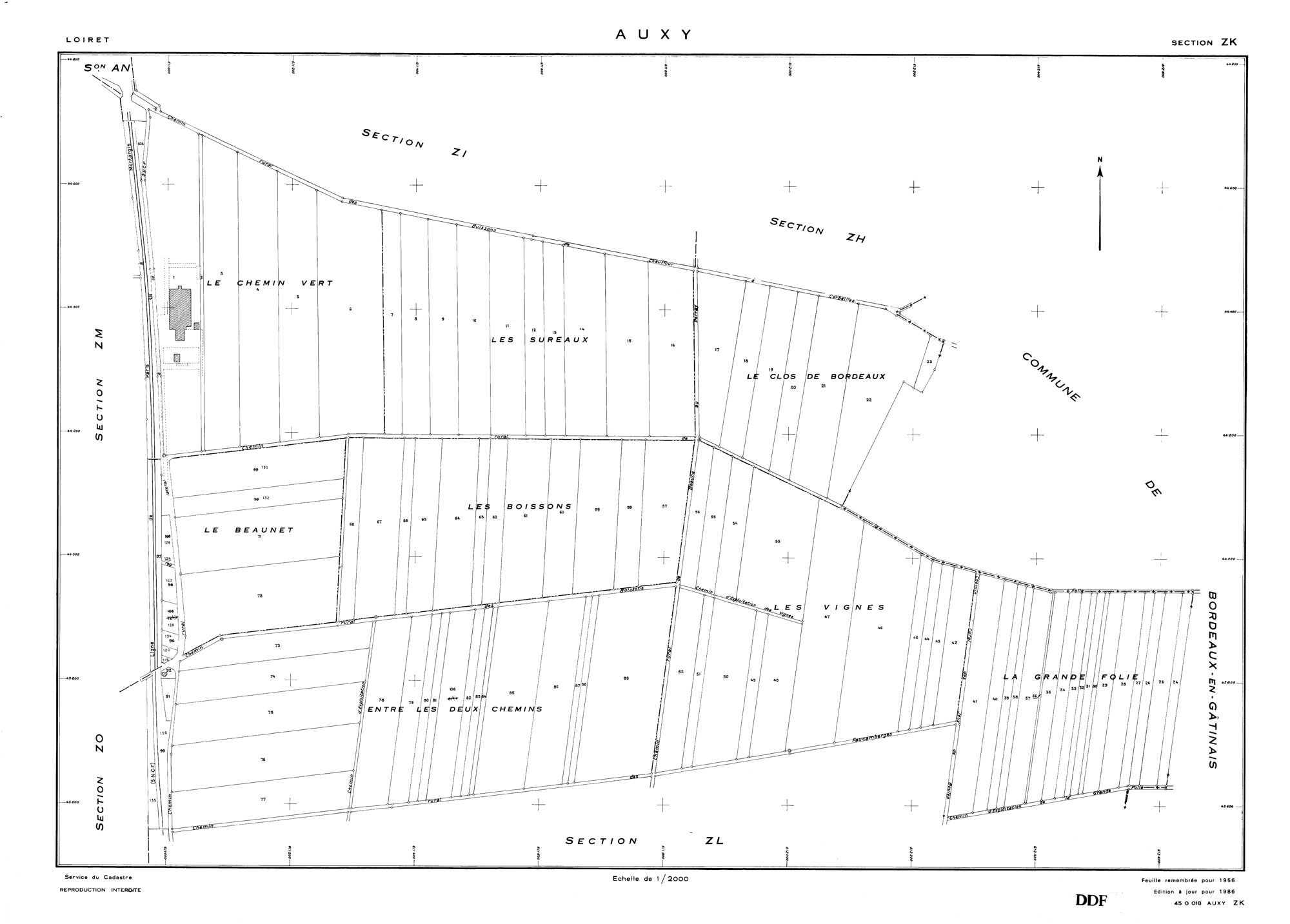 Auxy - Sections