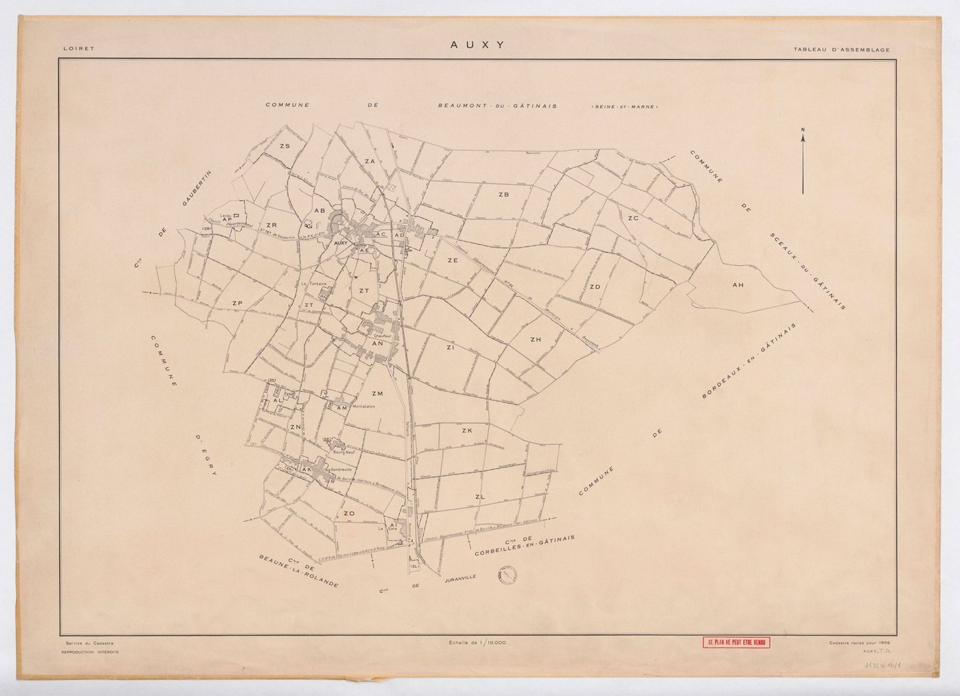 Auxy - Tableau d'assemblage