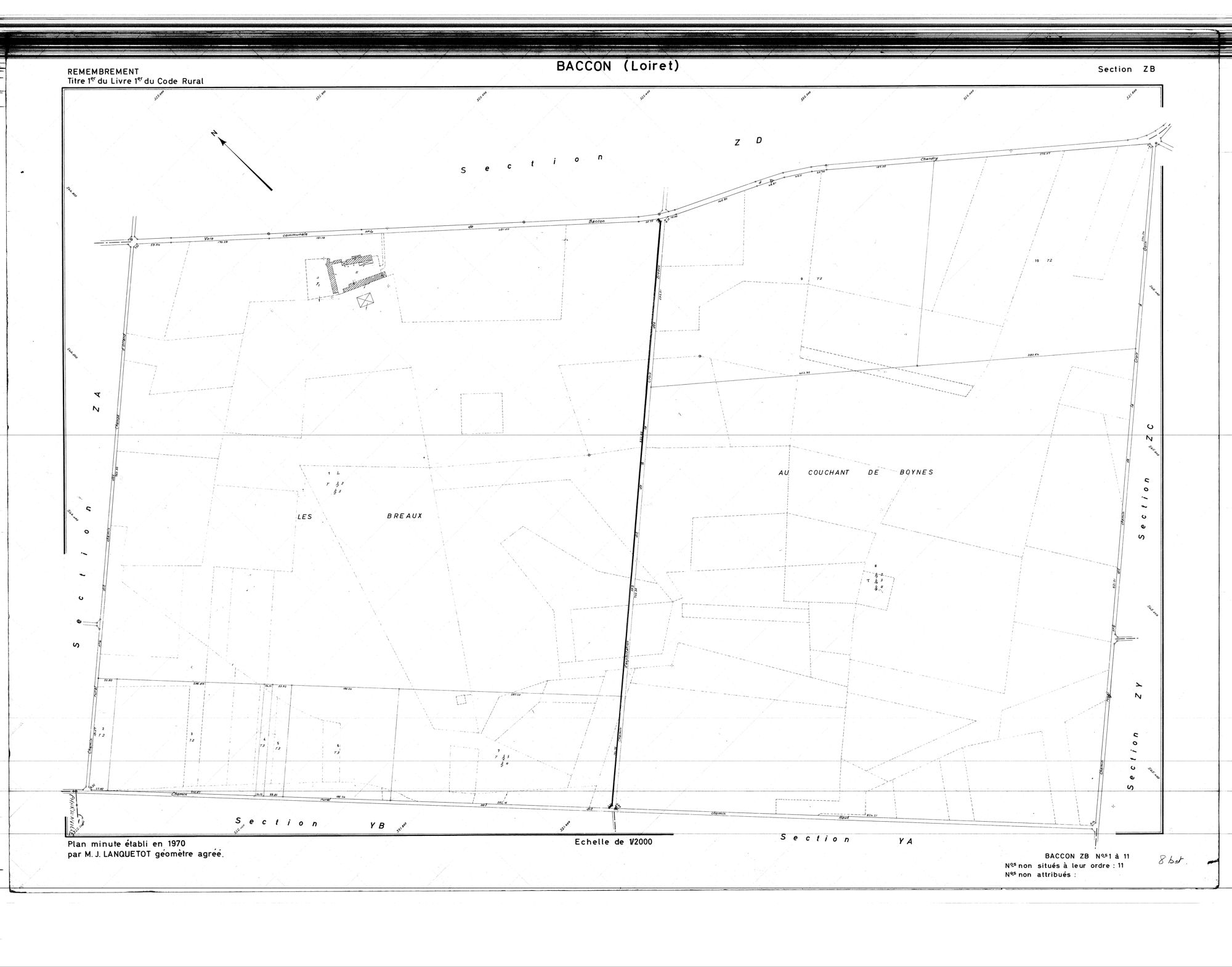 Baccon - Sections