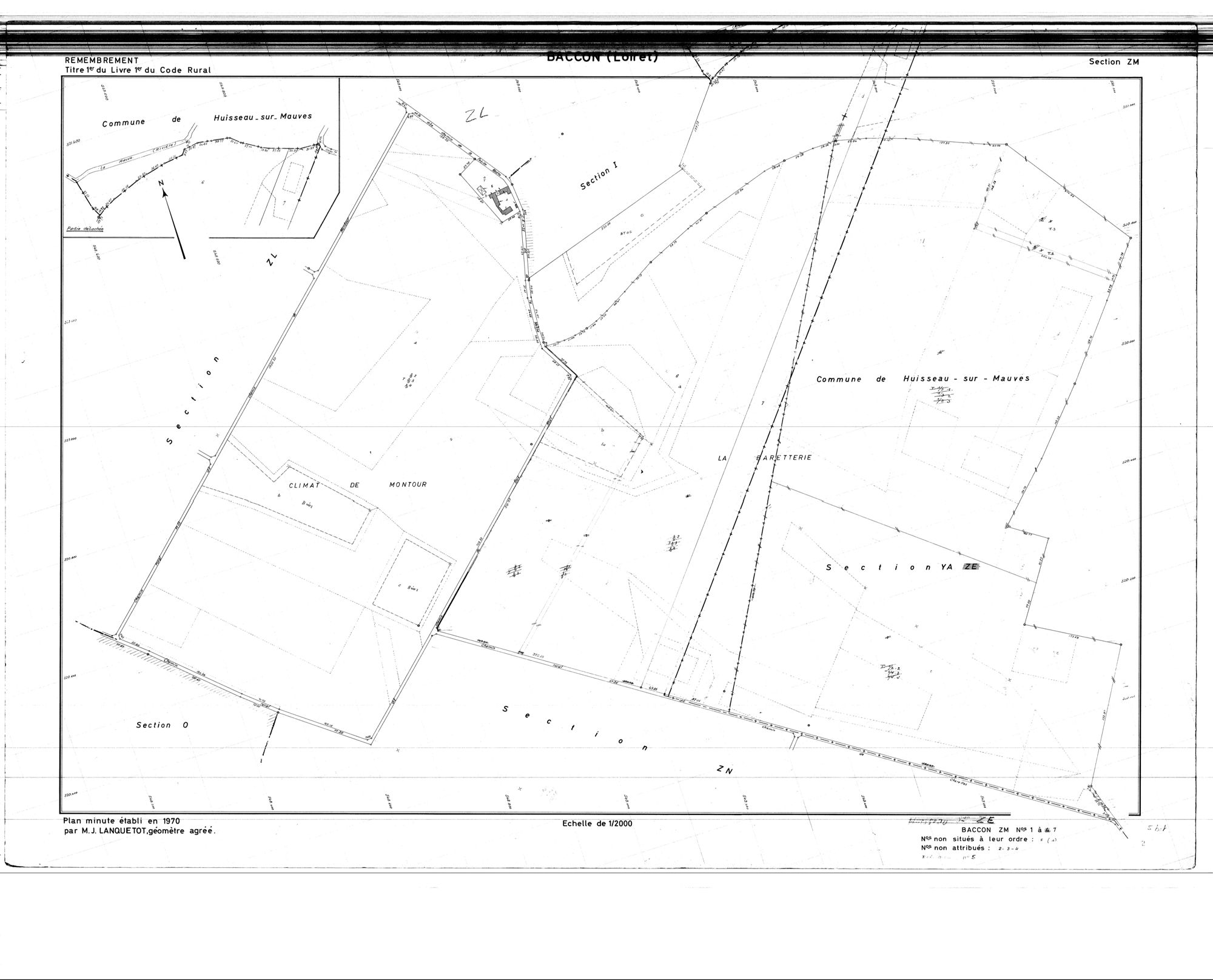 Baccon - Sections