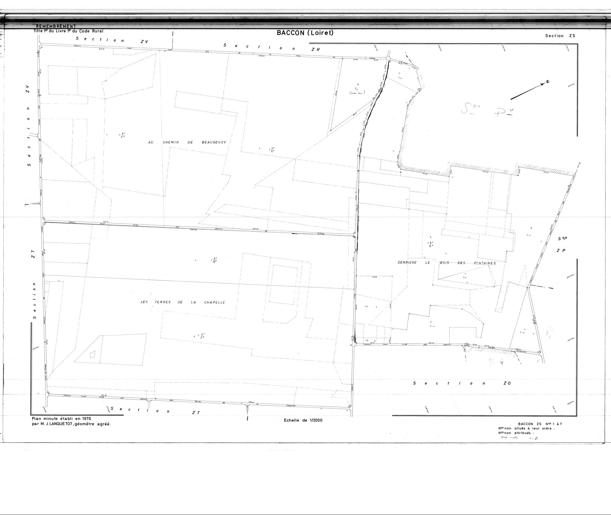 Baccon - Sections