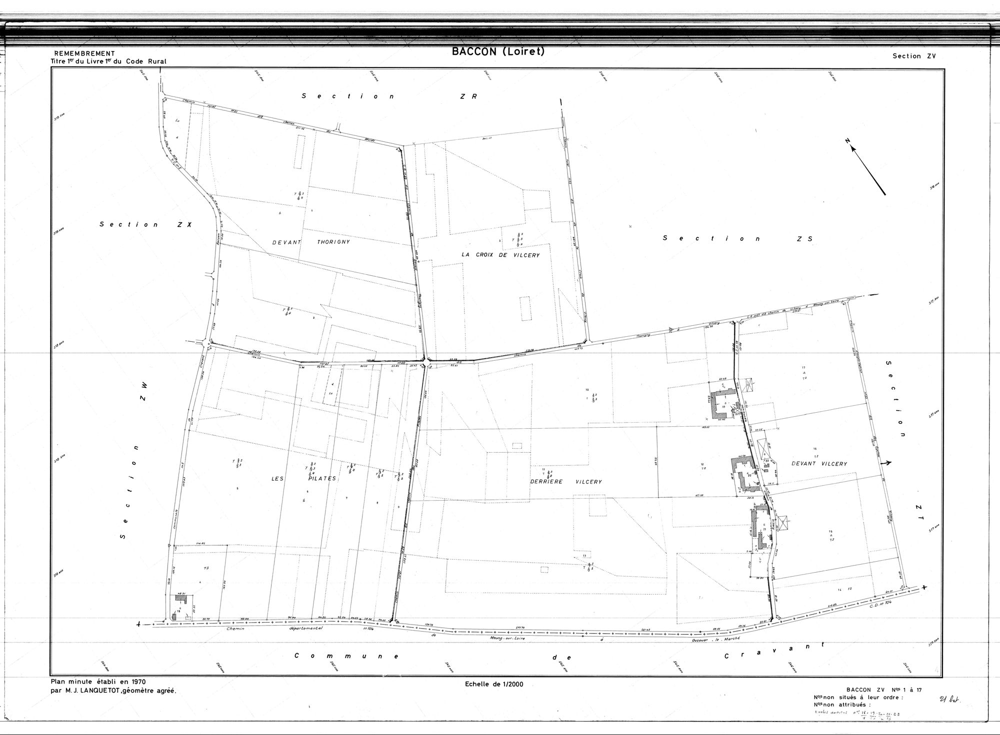 Baccon - Sections