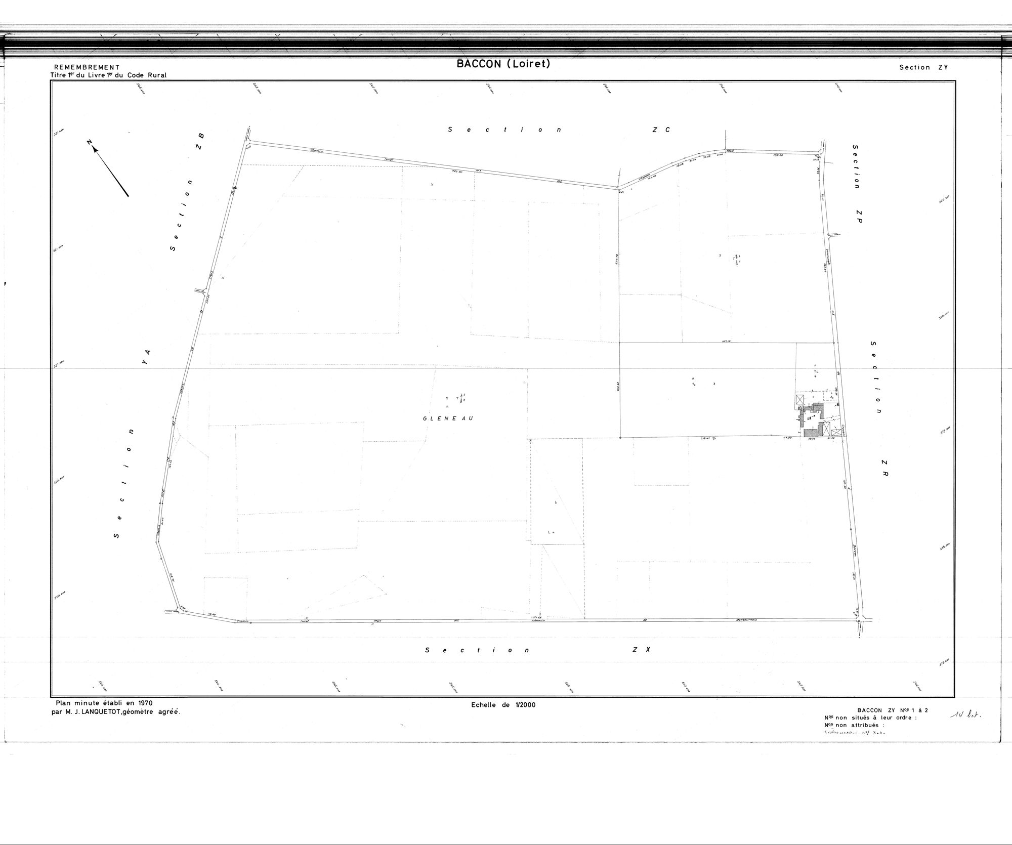 Baccon - Sections