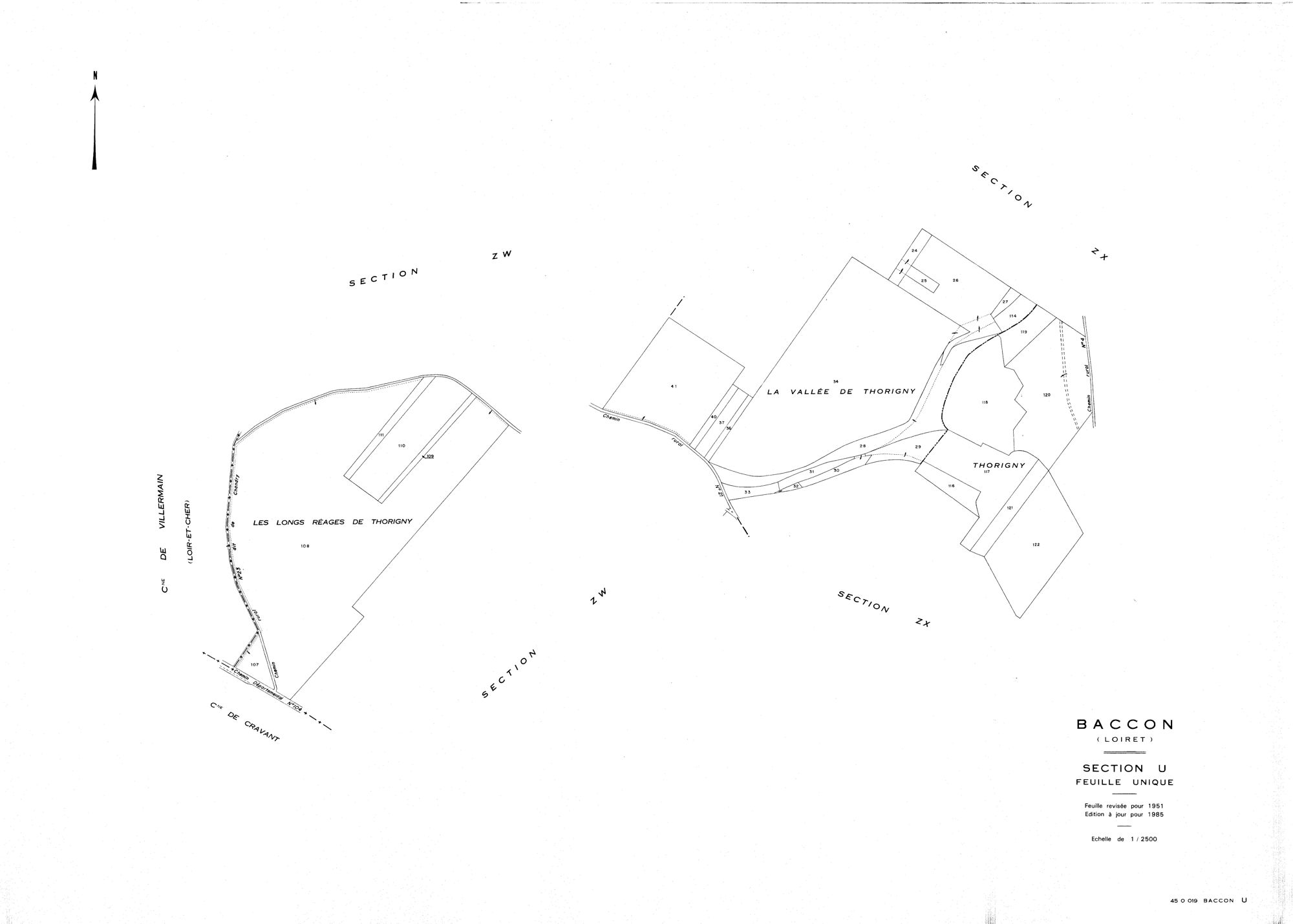 Baccon - Sections