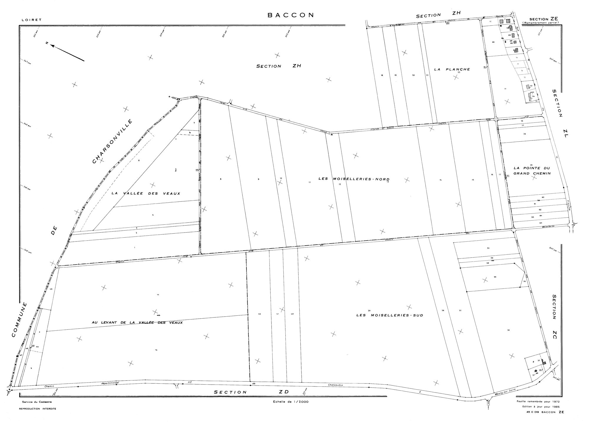 Baccon - Sections