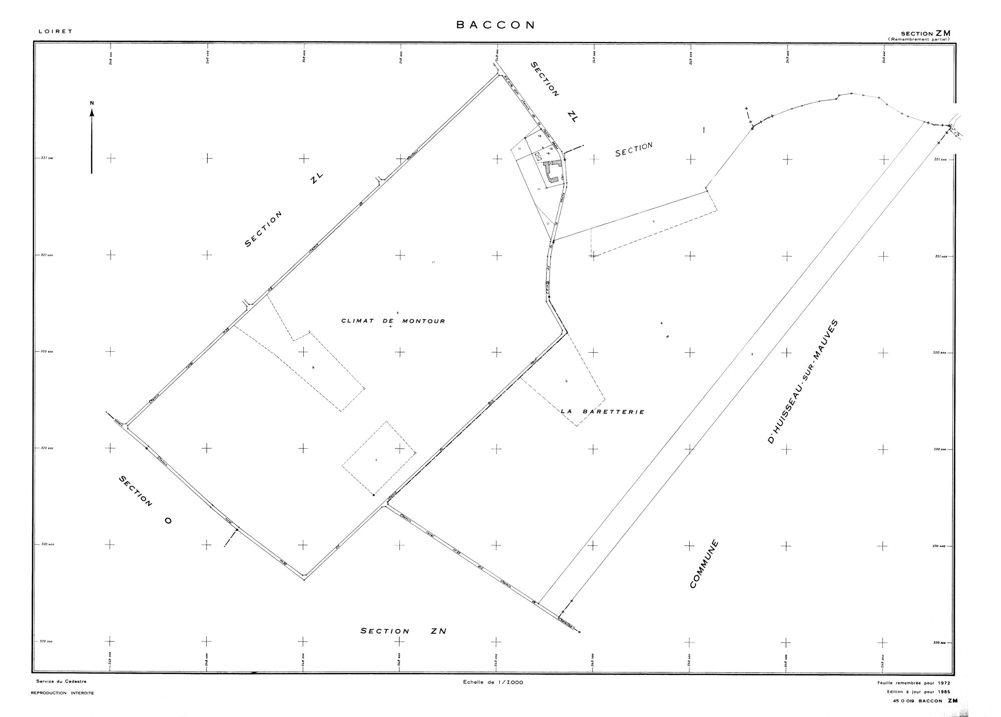 Baccon - Sections