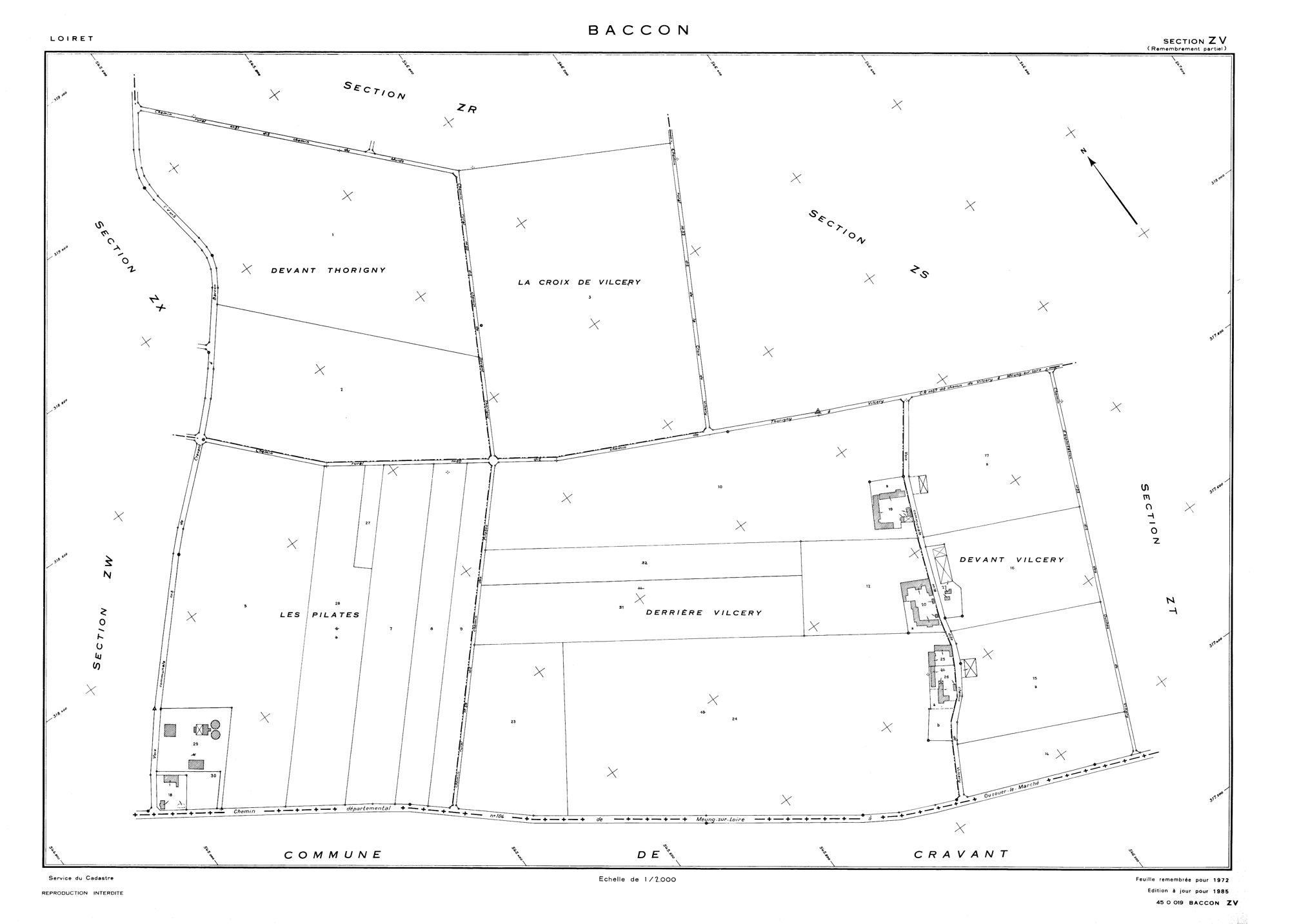 Baccon - Sections