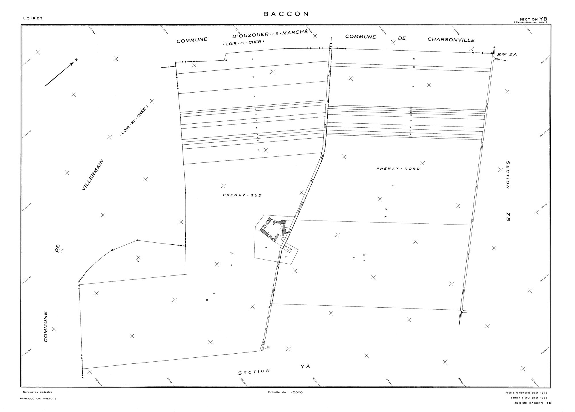Baccon - Sections