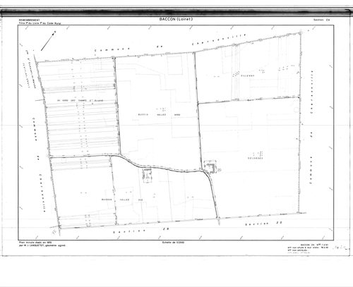 Baccon - Sections