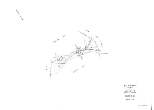 Baccon - Sections