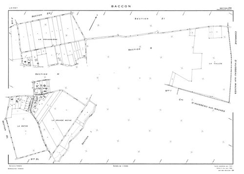 Baccon - Sections