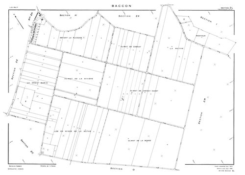 Baccon - Sections
