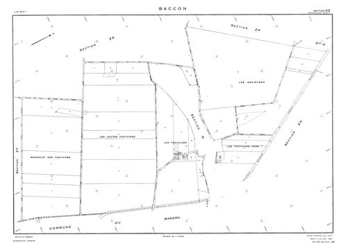 Baccon - Sections