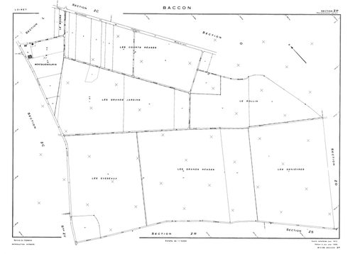 Baccon - Sections