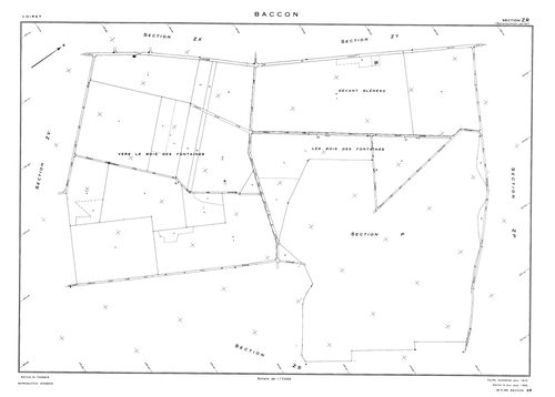 Baccon - Sections