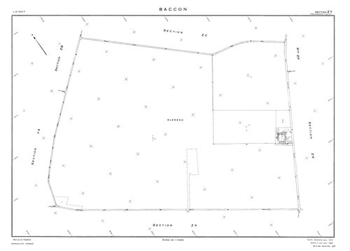 Baccon - Sections