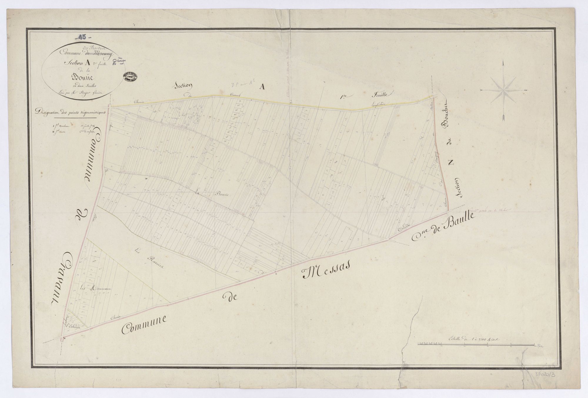Le Bardon - Sections