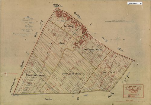 Le Bardon - Sections