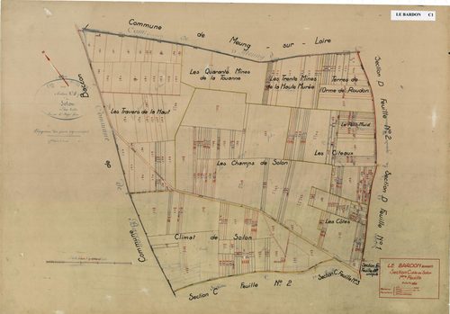 Le Bardon - Sections