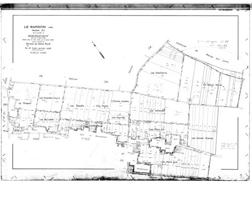 Le Bardon - Sections