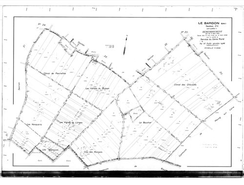 Le Bardon - Sections