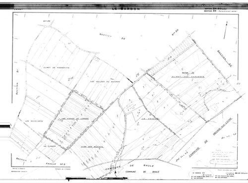 Le Bardon - Sections