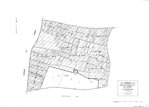 Le Bardon - Sections