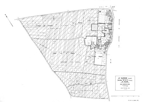 Le Bardon - Sections
