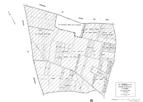 Le Bardon - Sections