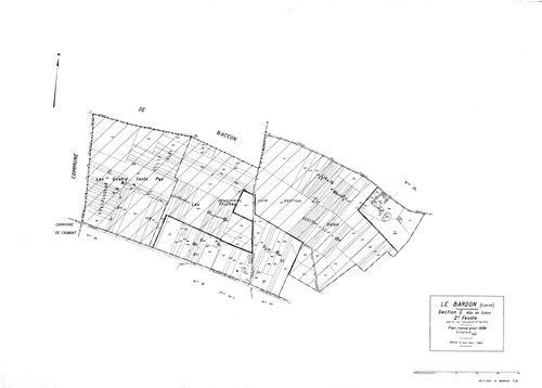 Le Bardon - Sections