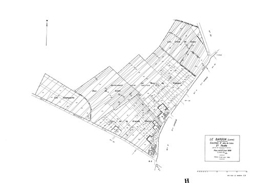 Le Bardon - Sections