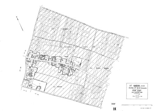 Le Bardon - Sections