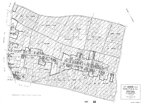 Le Bardon - Sections