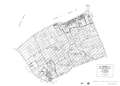 Le Bardon - Sections