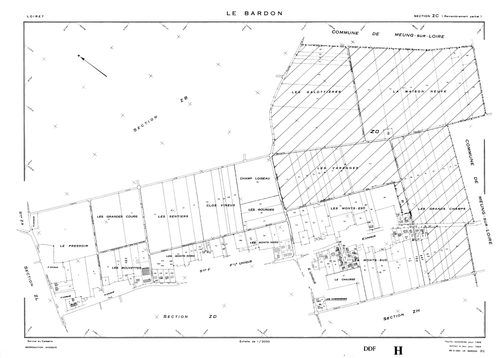 Le Bardon - Sections