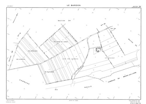 Le Bardon - Sections