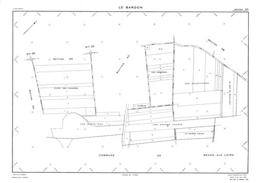 Le Bardon - Sections