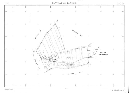Barville-en-Gâtinais - Sections