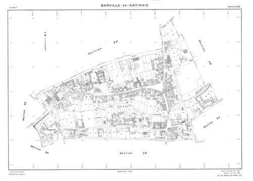 Barville-en-Gâtinais - Sections
