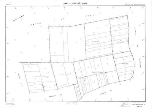 Barville-en-Gâtinais - Sections