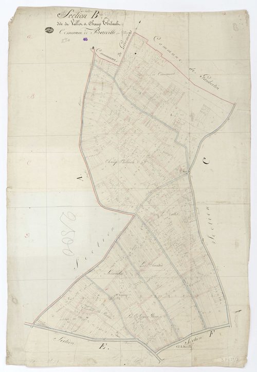 Barville-en-Gâtinais - Sections