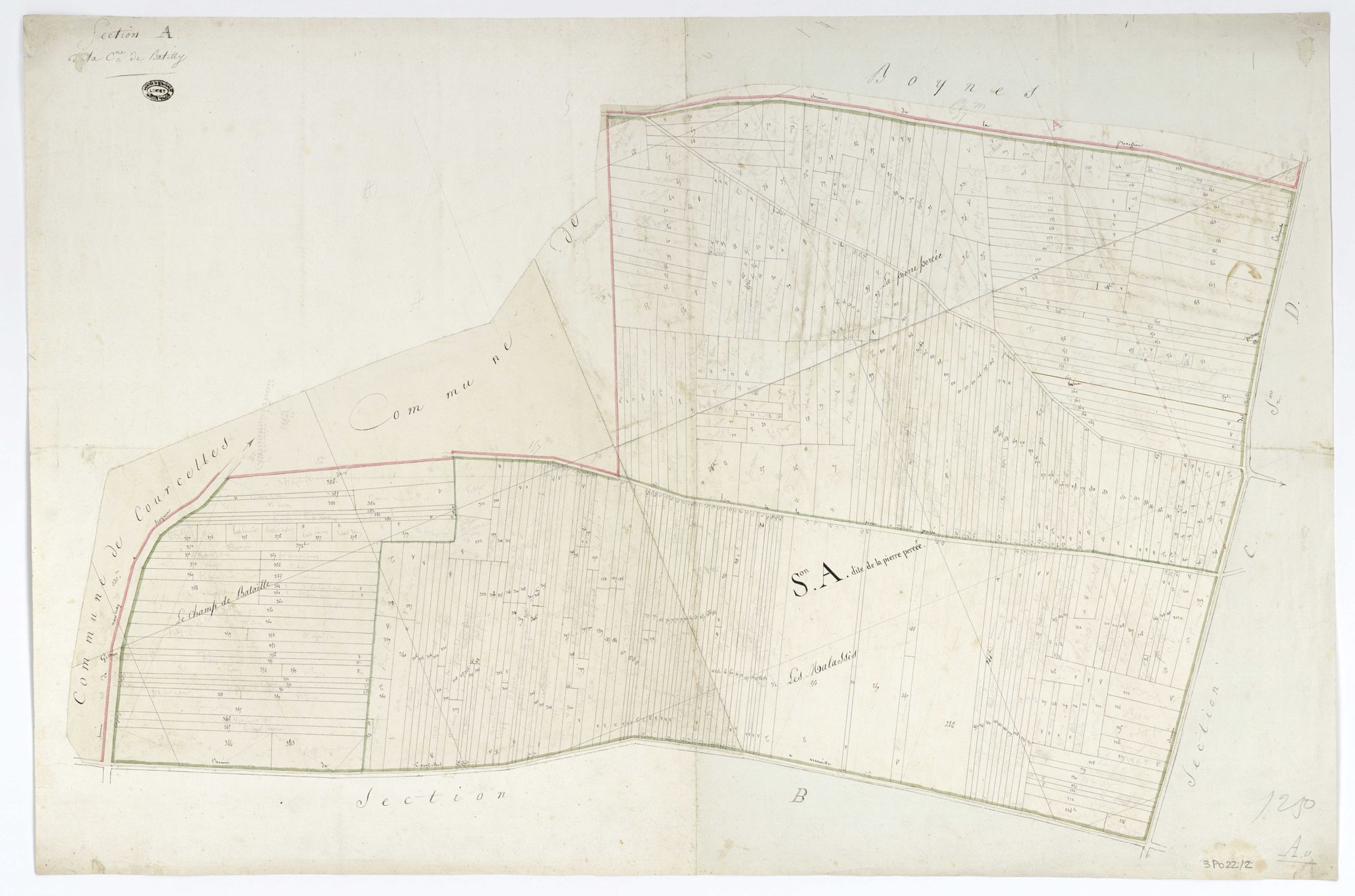 Batilly-en-Gâtinais - Sections