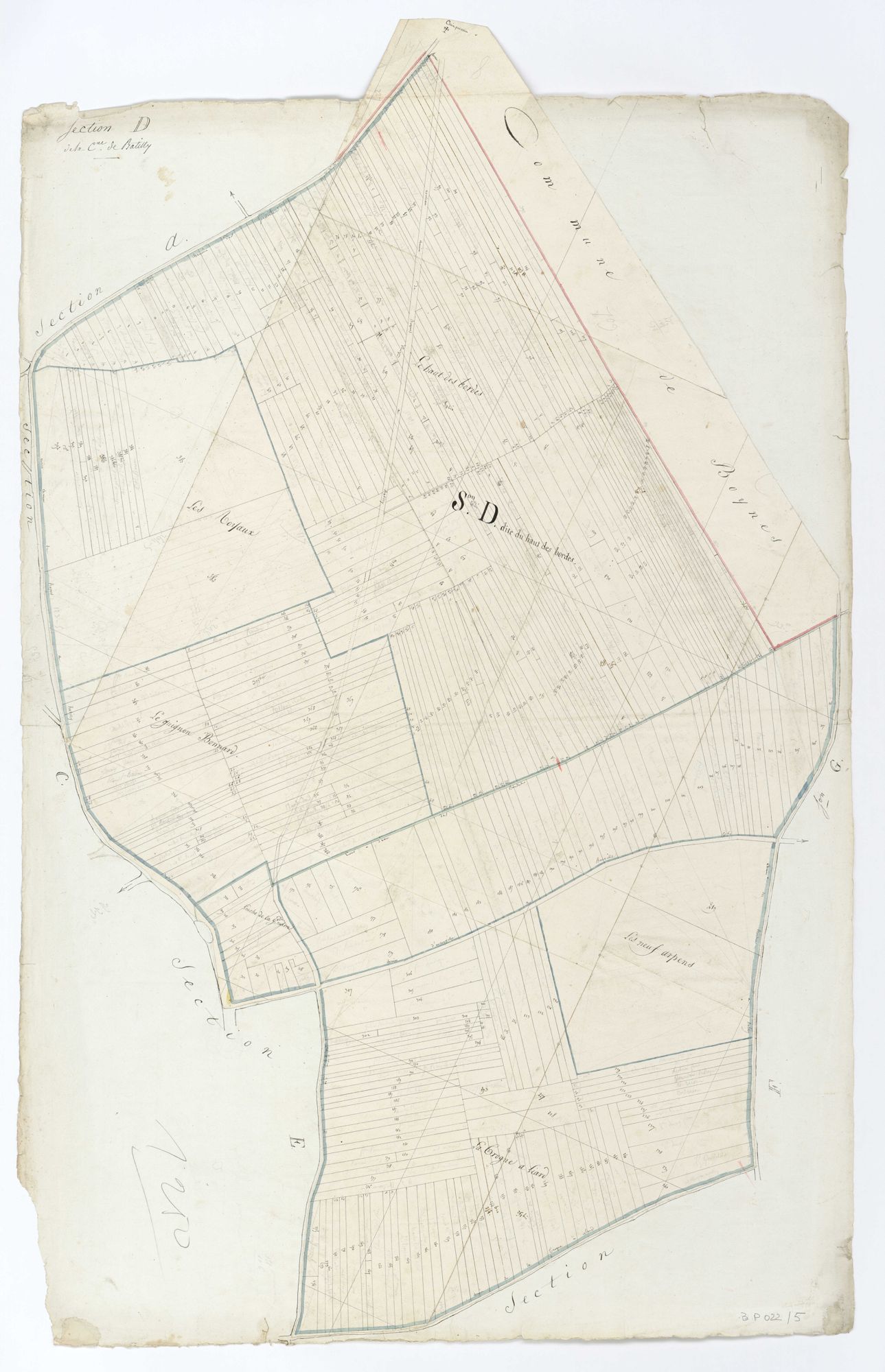 Batilly-en-Gâtinais - Sections