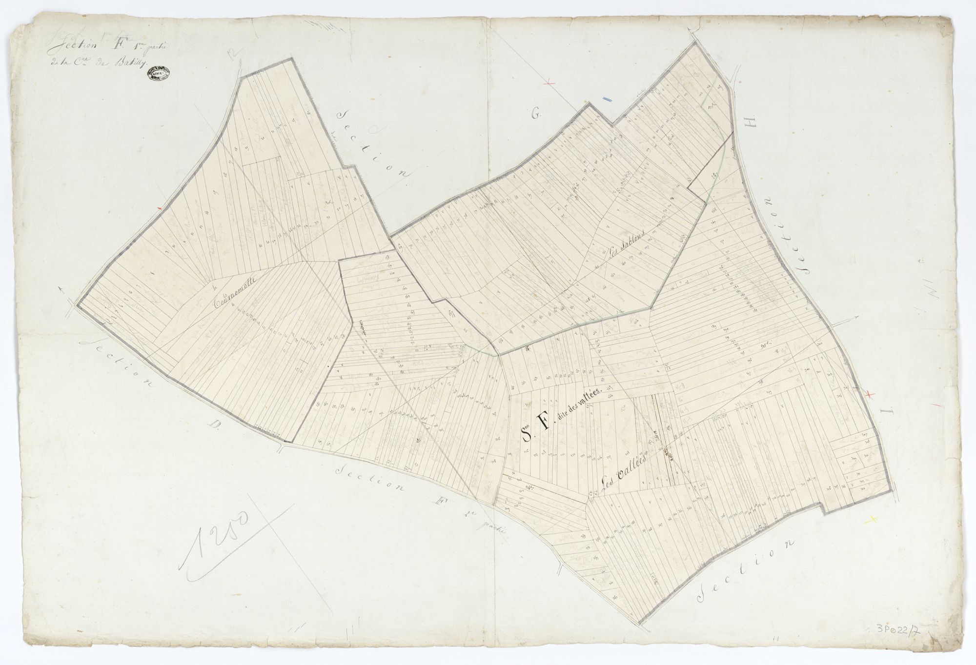 Batilly-en-Gâtinais - Sections