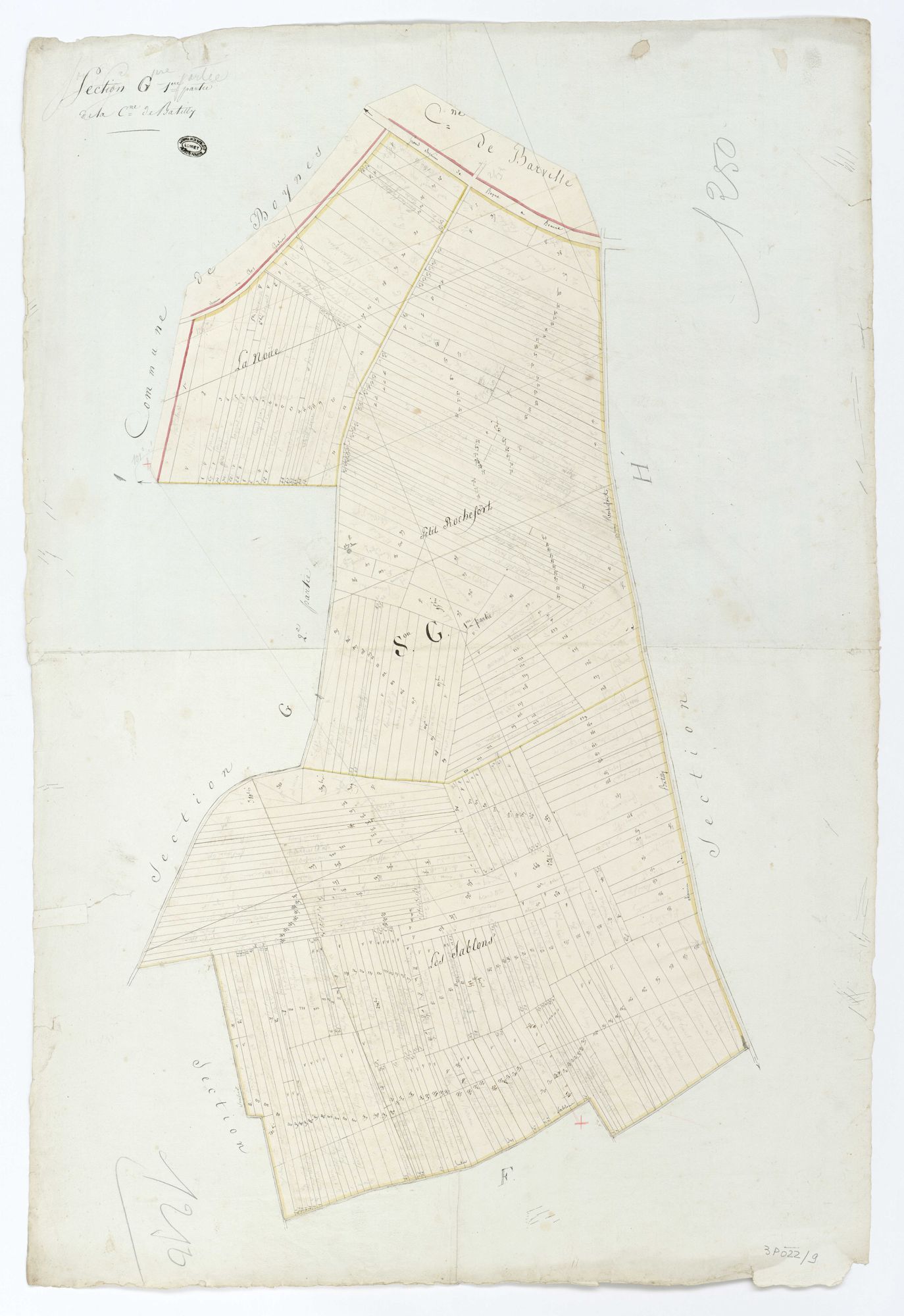 Batilly-en-Gâtinais - Sections