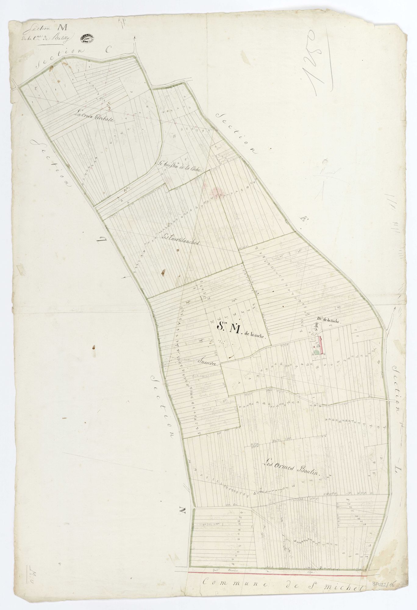 Batilly-en-Gâtinais - Sections