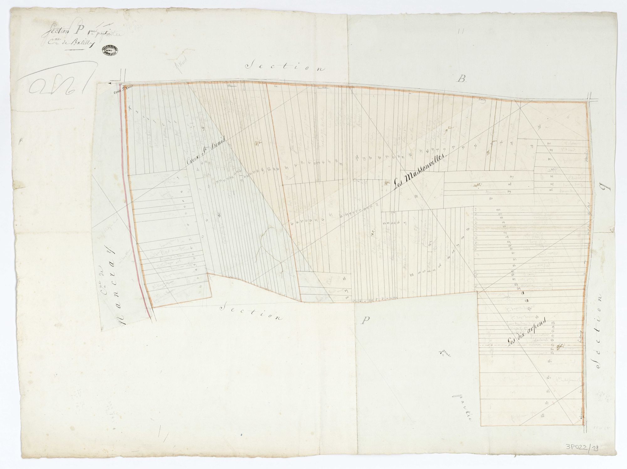 Batilly-en-Gâtinais - Sections