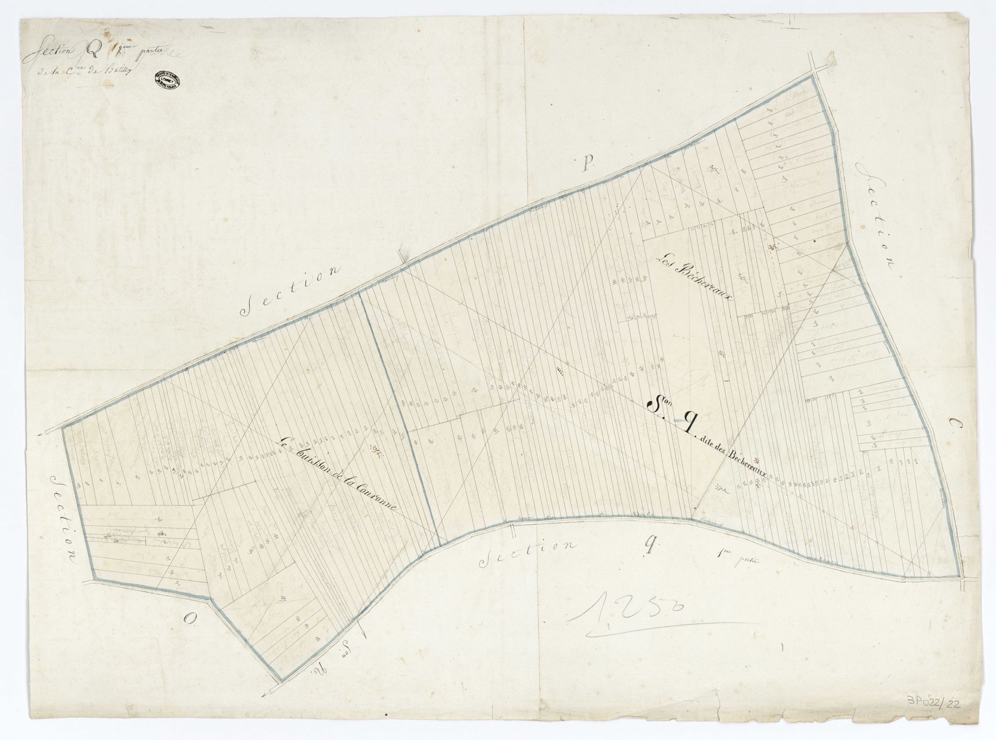 Batilly-en-Gâtinais - Sections
