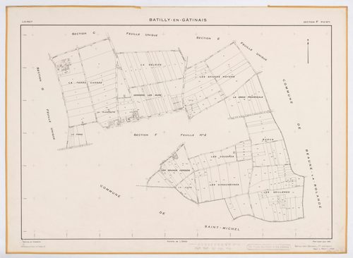 Batilly-en-Gâtinais - Sections
