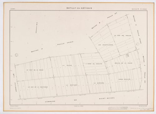 Batilly-en-Gâtinais - Sections